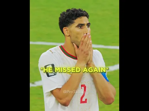 Hakimi & Morocco Fan 😥