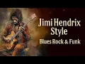 Download Lagu Jimi Hendrix Style | Blues Rock \u0026 Funk