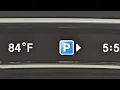 Mercedes-Benz Blue P Parking Light Arrow on Dash Cluster Aid Explained
