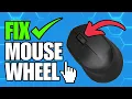 How To Fix Mouse Scroll Wheel Going Up Down Jumping
