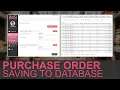 PHP Project How To Insert Data Record to MySQL Database from Purchase Order Form using PHP PDO