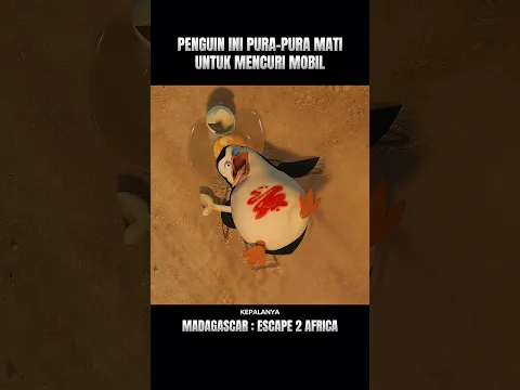 Penguin ini berpura-pura mati untuk mencuri mobil ‼️