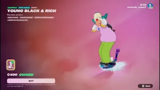 new fortnite emote young black u0026 rich ft melly mike