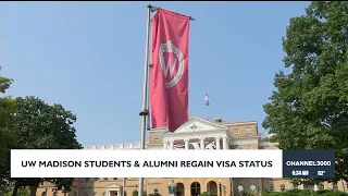 UW-Madison students and alumni visas restored
