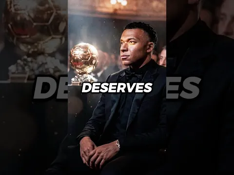Mbappé already believes the Ballon d'Or is his!😭🔥