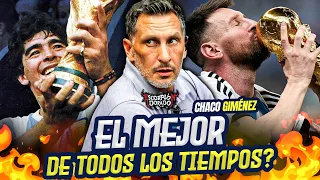 A quién prefiere el Chaco Giménez: a Leonel Messi o Diego Armando Maradona? #RecuerdoDorado