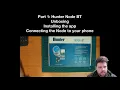 Unboxing the Node-BT and connecting it to the App