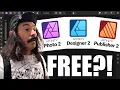 All the Affinity Apps for iPad - Free Right Now