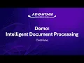 Demo Intelligent Document Processing