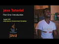 Java Tutorial part 1 Introduction Install JDK Add Java to Environment Variables 2022