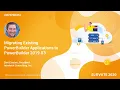 Migrating Existing PowerBuilder Applications to PowerBuilder 2019 R3