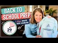 30 Minute AD Body Double Back to School Paper Organization No Music