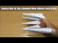 Origami Claws | How to Make Paper Claws Godzilla Halloween | Easy Origami ART | Paper Crafts