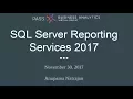 What s new SQL Server 2017 Reporting Services