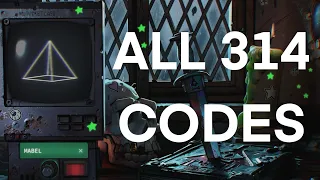THISISNOTAWEBSITEDOTCOM Gravity Falls website all 314 codes so far
