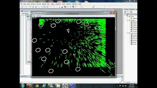 Visual basic 6 Asteroids game