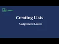 HTML CSS Layout Assignment 1 Navigation and List Boxes