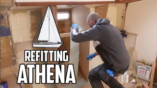 Sail Life – Tabbing everything to the hull! Yay mo’ fiberglass :D