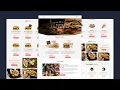 How to create a responsive burger website using HTML and CSS