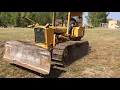 John Deere 450 B Crawler Dozer 4 Cylinder Diesel Hydraulic Tilt Angle 7 Blade 16 Track 647 Hrs