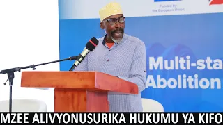 mzee asimulia alivyonusurika kunyongwa baada ya kuhukumiwa adhabu ya kifo