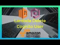 AWS Cognito Deleting users with Lambda functions 2020 Episode