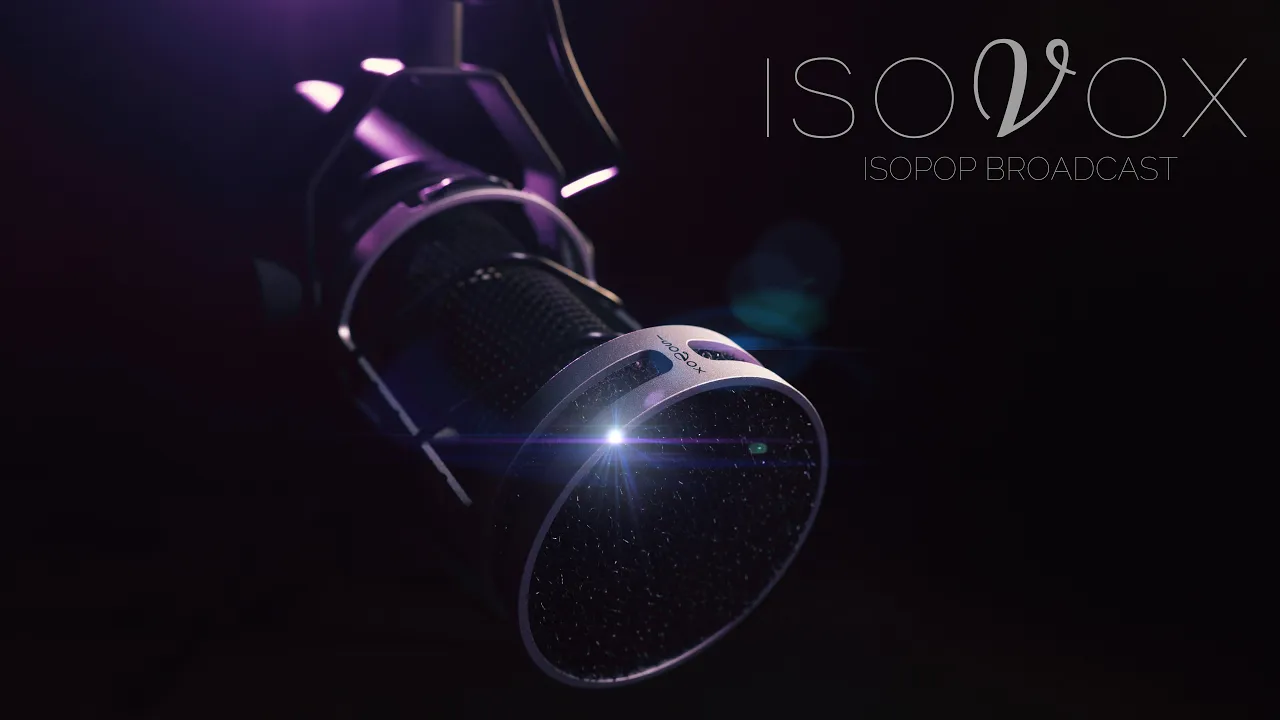 Isovox ISOPOP Broadcast Pop Filter - Silver - Vintage King