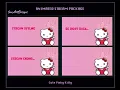 Cute Hello Kitty Stream Overlay Bundle Cute Pinky Kitty Stream Overlay Bundle Streamers