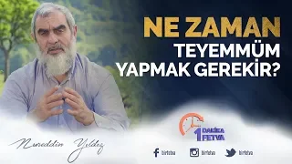 Ne zaman teyemmüm yapmak gerekir?