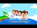 Hello Around the World | Say Hello in 15 Different Languages | Explore World Song | JunyTony