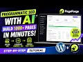 Programmatic SEO with AI Build 1000 Pages in Minutes Step-by-Step with PageForge WordPress