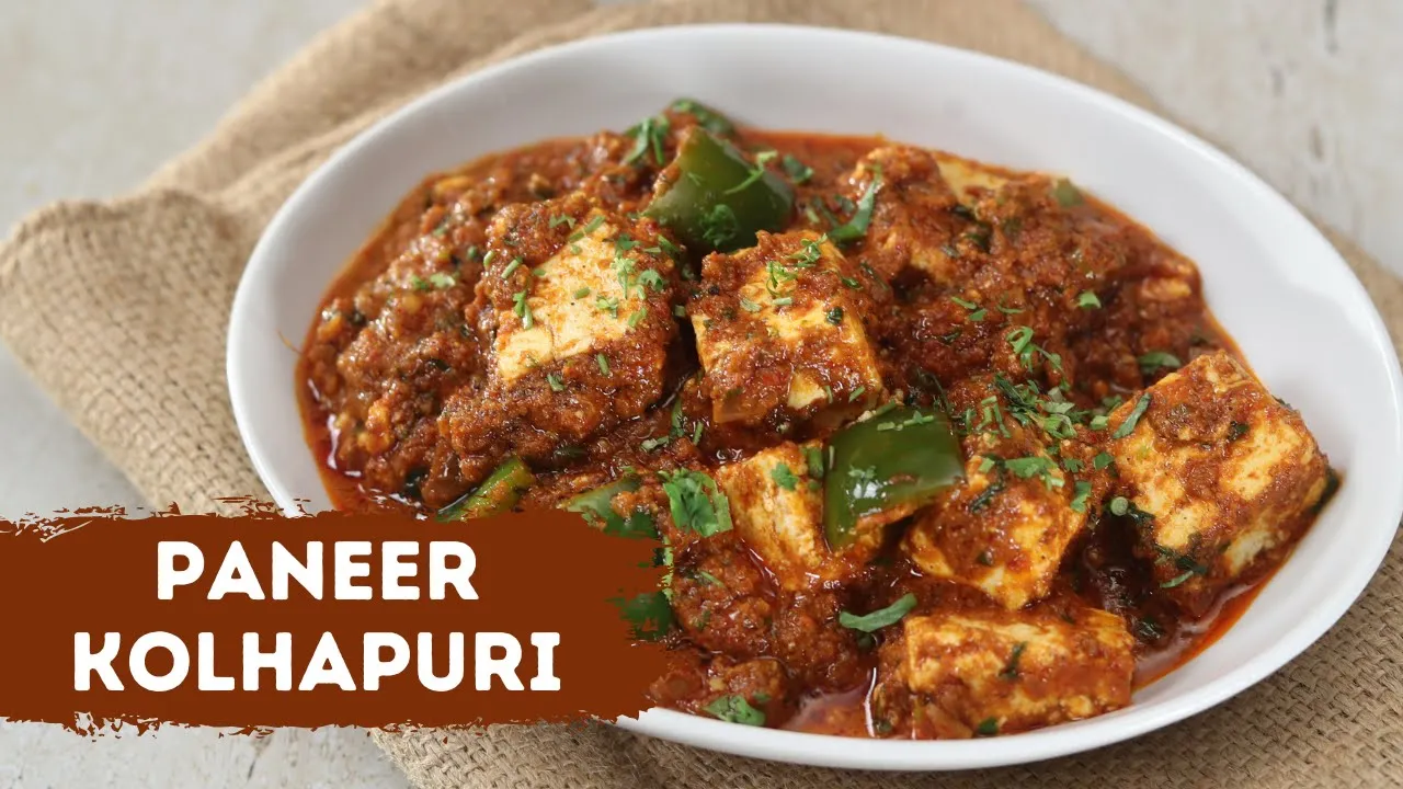 Paneer Kolhapuri              Sanjeev Kapoor Khazana