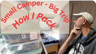ONE MONTH in a SMALL Camper Packing my Tab 400 for the ULTIMATE Adventure to Glacier National Park