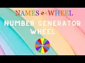 Number Generator Wheel Brief Guide