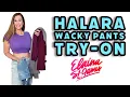 Halara Pants Try-On Haul Review with Crop Tops