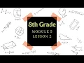 8th Grade Module 5 Lesson 2 DIGITAL Eureka Math Squared