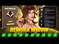 I Did My Placements With ONLY Reworked Black Widow in Marvel Rivals