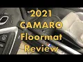 2021 Camaro 3D MAXpider Kagu Floormats Review