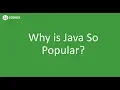 Why is Java so Popular
