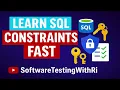 Lecture 4 Learn SQL Constraints the Easy Way Hands-on SQL Practical