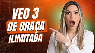 COMO USAR VEO 3 GRÁTIS E ILIMITADO  (NÃO PRECISA DE CRÉDITOS)