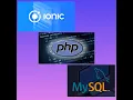 Ionic 6 - Connecting MySQL Database with Ionic 6 using PHP