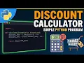Build a Discount Calculator in Python