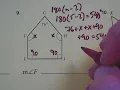 Polygon Angle Sum Example