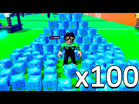 Video Thumbnail: ABRI 100 LUCKY BLOCKS NO TSUNAMI BRAINROT