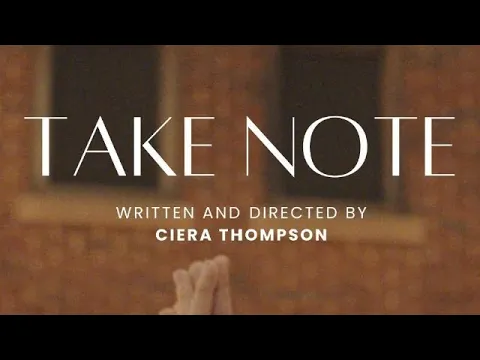 Take Note - Official Trailer