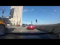 Monarch bus service driver blows red