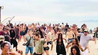 Dj Giuseppe closing set at The Parvati Stage - Free earth Festival 2026, Greece