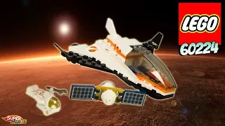 Lego City Espace La mission d'entretien du satellite Lego Space Mars 60224 Jouet Speed Build