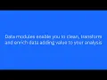 Data Modules - How to create a data module from an uploaded file 11 2 2